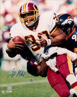 Brian Mitchell Signed Washington Football Team White Jersey Action 16x20 Photo