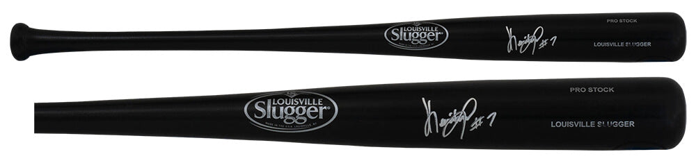 Kevin Mitchell Signed louisville Slugger Pro Stock Black Baseball Bat