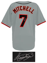 Kevin Mitchell Signed Gray Custom Baseball Jersey
