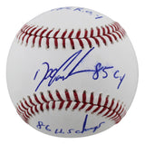 Mets Dwight Gooden "3x Inscribed" Authentic Signed Oml Baseball BAS Witnessed
