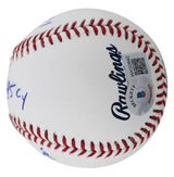 Mets Dwight Gooden "3x Inscribed" Authentic Signed Oml Baseball BAS Witnessed