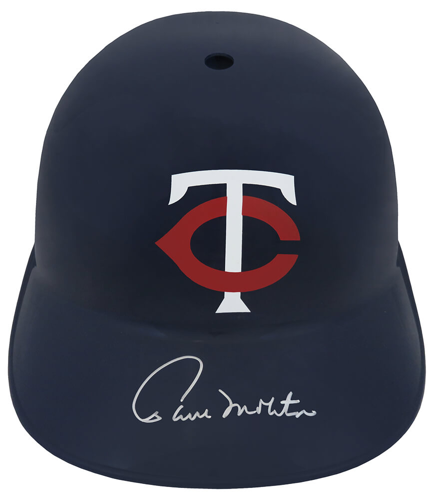 Paul Molitor Signed Minnesota Twins Replica Souvenir Batting Helmet