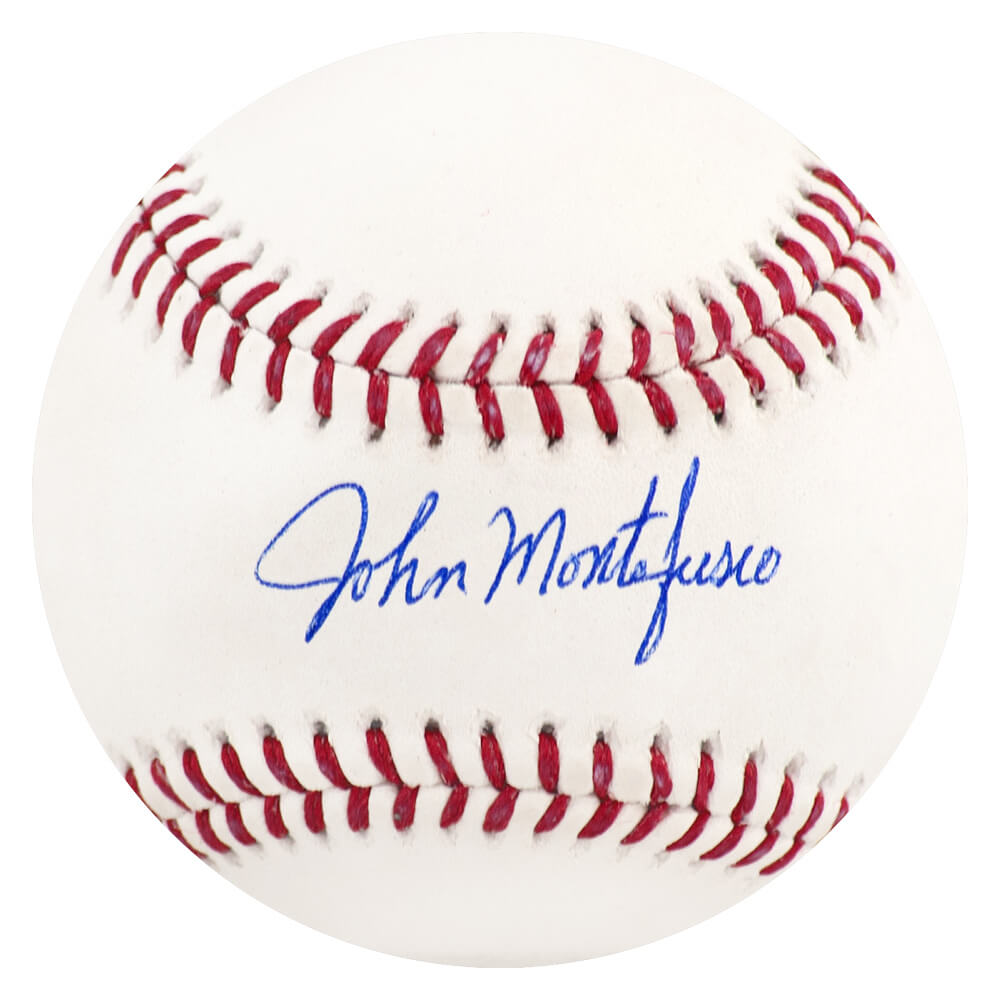 John Montefusco Signed Rawlings Official MLB Baseball