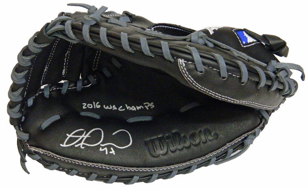Miguel Montero Signed Wilson A360 Black & Silver Catchers Glove w/16 WS Champs