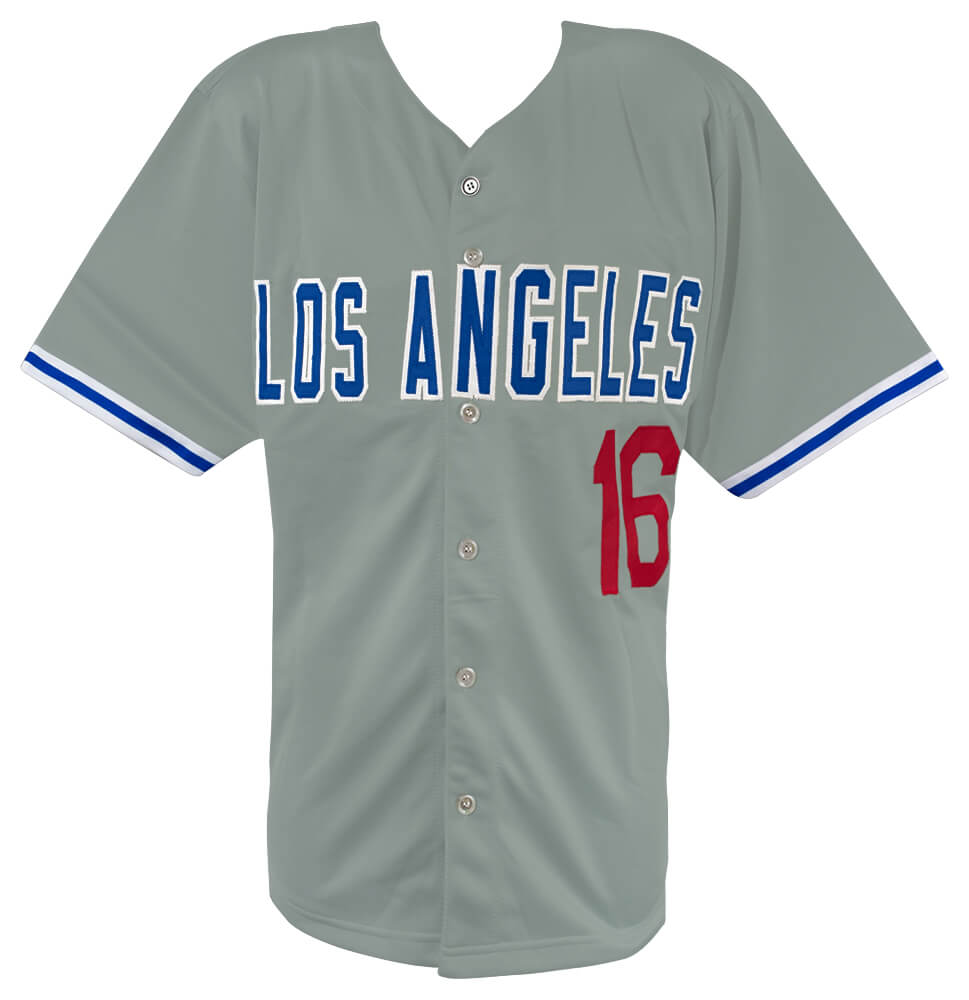 Rick Monday Signed Grey Custom Baseball Jersey w/81 WS Champs
