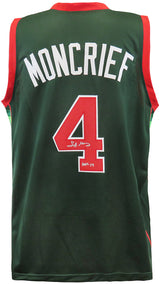 Sidney Moncrief Signed Green Custom Basketball Jersey w/HOF'19