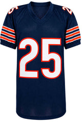 Kyle Monangai Signed Navy Custom Football Jersey - (JSA)