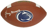 Lenny Moore Signed Penn State Wilson Logo Football