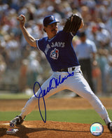 Jack Morris Signed Toronto Blue Jays Pitching 8x10 Photo