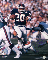 Joe Morris Signed New York Giants White Jersey Running With Ball 16x20 Photo w/NY Giants