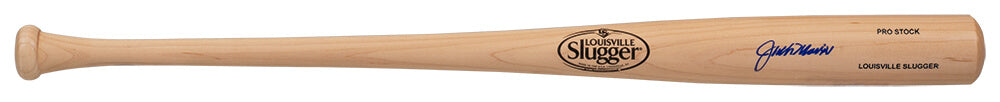 Jack Morris Signed Louisville Slugger Pro Stock Blonde Baseball Bat