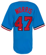 Jack Morris Signed Grey Custom Baseball Jersey - (JSA)