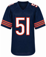 Jim Morrissey Signed Navy Custom Football Jersey w/SB XX - (Beckett)