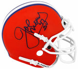 Joe Morris Signed Syracuse Schutt Mini Helmet