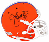 Joe Morris Signed Syracuse Schutt Full Size Replica Helmet