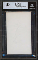 Ducks Teemu Selanne Authentic Signed 3x5 Index Card Autographed BAS Slabbed