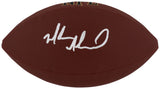 Muhsin Muhammad Signed Wilson Super Grip Full Size NFL Football