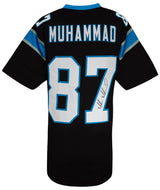 Muhsin Muhammad Signed Black Custom Football Jersey