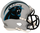 Muhsin Muhammad Signed Carolina Panthers Riddell Speed Mini Helmet