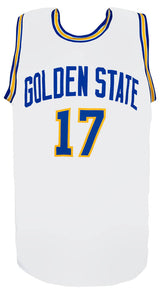 Chris Mullin Signed White Custom Basketball Jersey