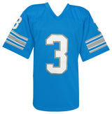 Eddie Murray Signed Blue Throwback Custom Football Jersey w/2x Pro Bowl