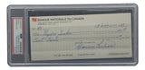 Maurice Richard Signed Montreal Canadiens Bank Check #97 PSA/DNA