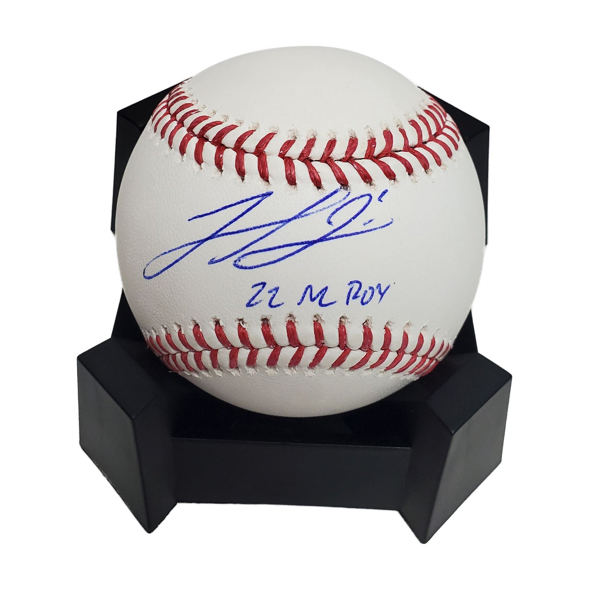 Michael Harris Signed Authentic MLB Baseball Atlanta Brave 2022 NL ROY