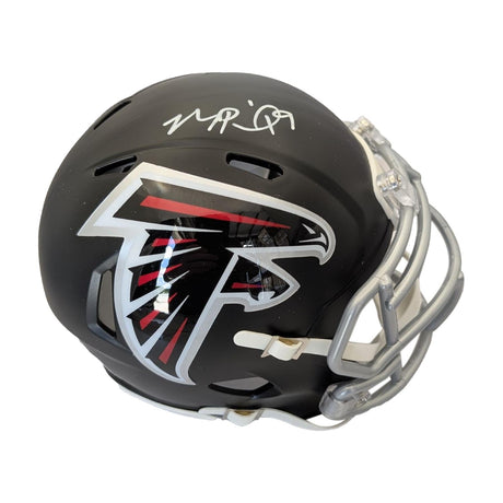 Michael Penix Jr Signed Authentic Atlanta Falcons Mini Helmet NFL