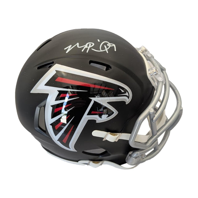 Michael Penix Jr Signed Authentic Atlanta Falcons Mini Helmet NFL