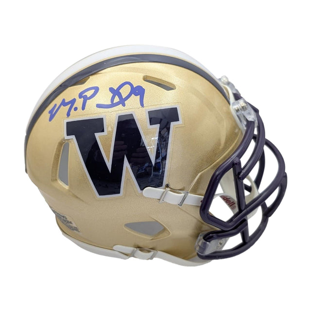Michael Penix Jr Signed Authentic Washington Huskies Mini Helmet NCAA