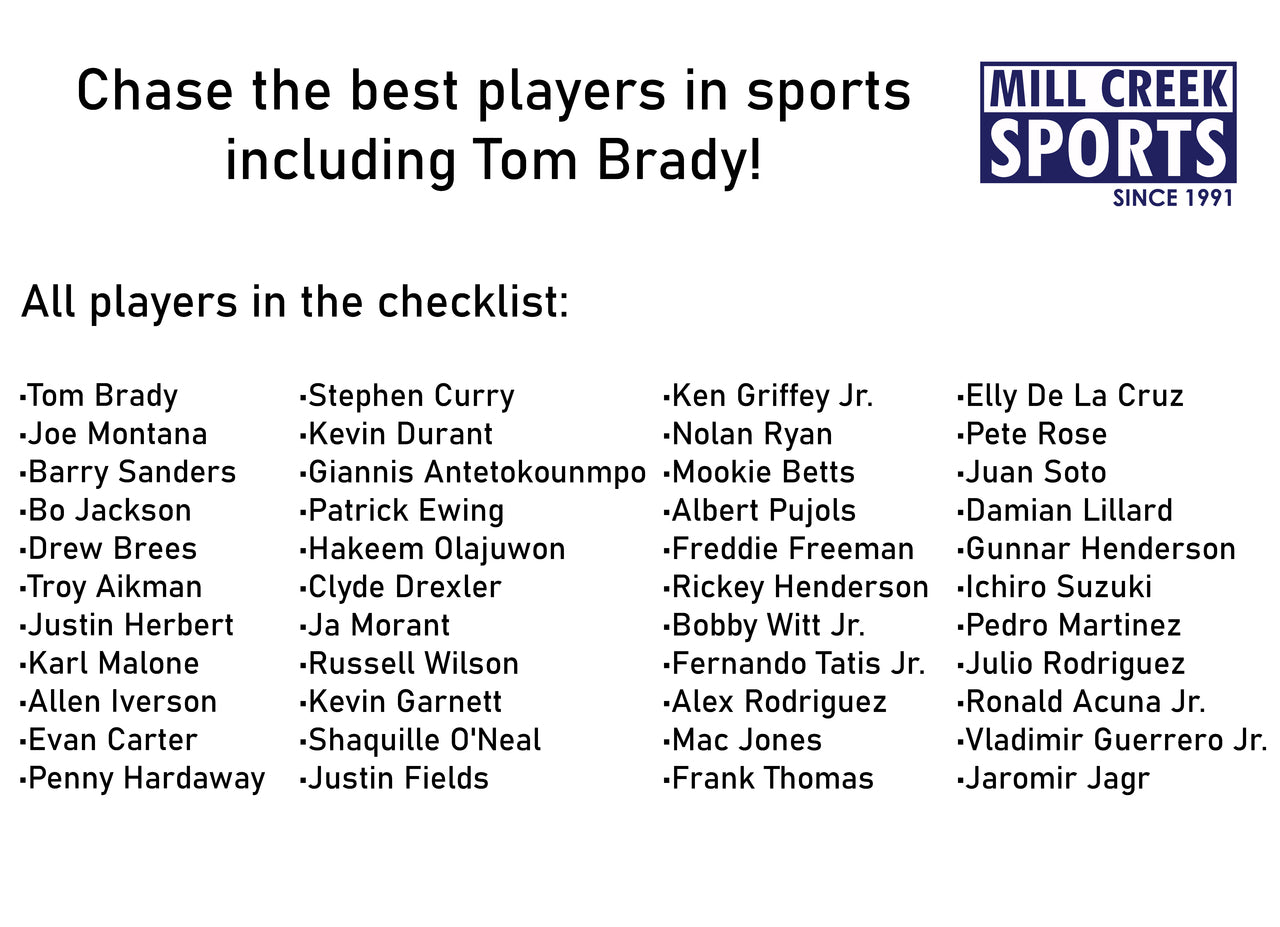 Mystery Autographed Rookie Card Pack (1 Card per Pack - Chase the Tom Brady!)