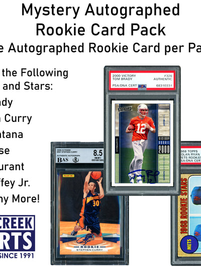 Rookie Cards Signed MLB Memorabilia