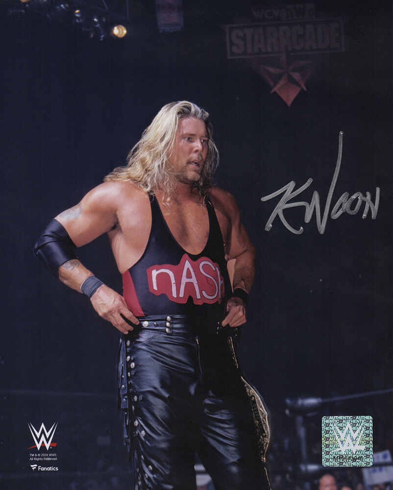 Kevin Nash Signed WWE Wrestling Pose 8x10 Photo