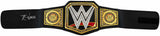 Kevin Nash Signed WWE Heavyweight Champion Black Replica Wrestling Belt