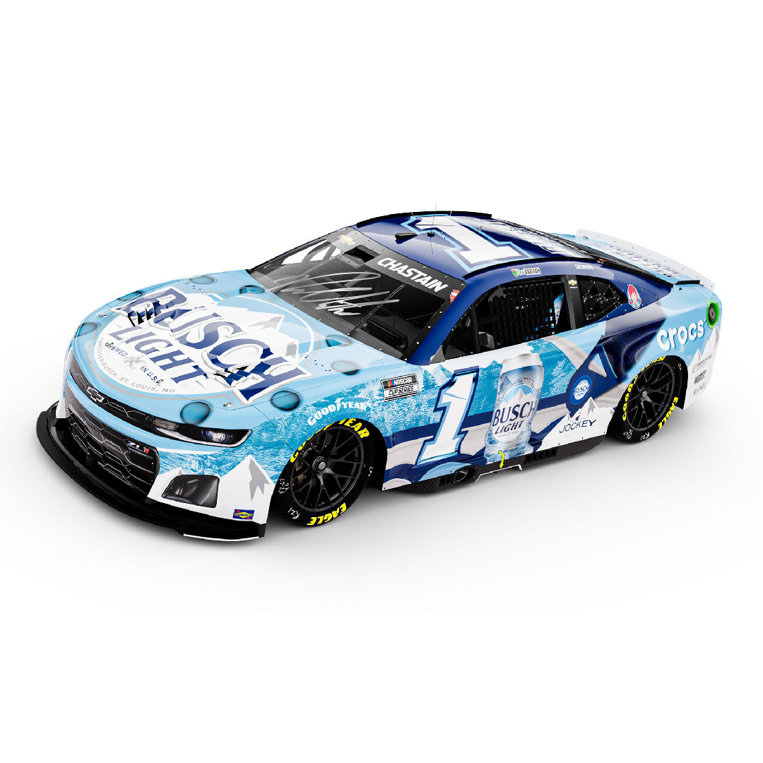 PRE-ORDER Ross Chastain Signed 2024 Busch Light Crocs 1:24 Diecast (PA)