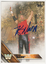 Kevin Nash Signed 2016 Topps WWE Wrestling Card #72