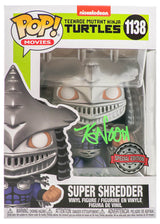 Kevin Nash Signed Teenage Mutant Ninja Turtles Super Shredder Funko Pop Doll #1138