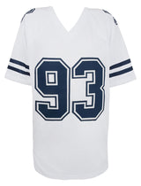 Kevin Nash Signed The Longest Yard Engleheart #93 White Custom Football Jersey