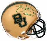 Mike Nelms Signed Baylor Bears Riddell (VSR4) Mini Helmet
