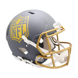 NFL Shield SLATE Full Size Authentic Football Helmet