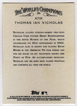 Thomas Ian Nicholas Signed 2023 Topps Allen & Ginter Trading Card #285