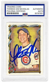 Thomas Ian Nicholas Signed 2023 Topps Allen & Ginter Trading Card #285 - (PSA Encapsulated)
