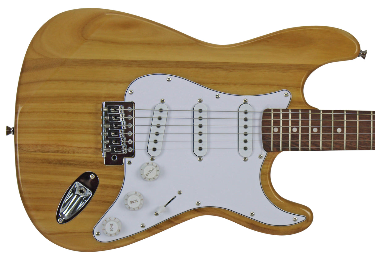 Natural Electric Guitar Un-signed