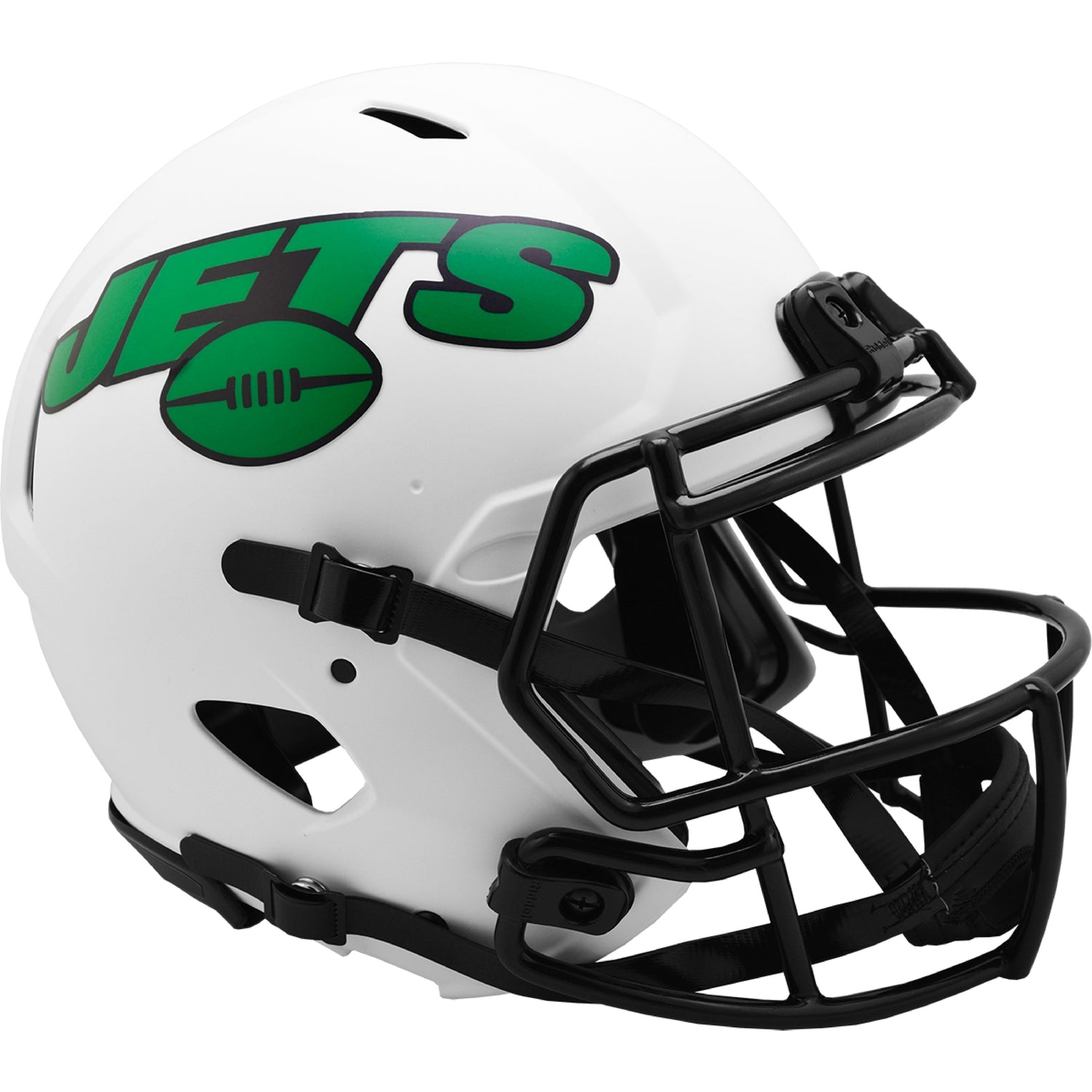 New York Jets LUNAR Full Size Authentic Football Helmet NFL