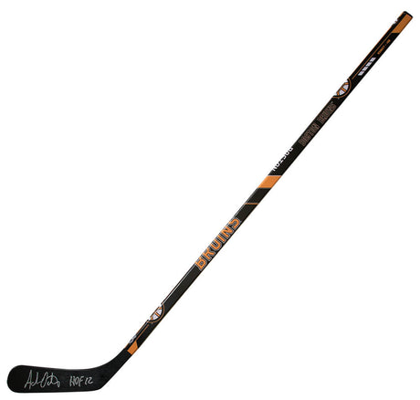 Adam Oates Signed Boston Bruins Franklin 48-Inch Full Size Hockey Stick w/HOF'12