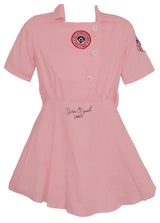 Rosie O'Donnell Signed Rockford Peaches Pink Costume Women's Baseball Jersey w/Doris