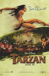 Rosie O'Donnell Signed Tarzan 11x17 Movie Poster