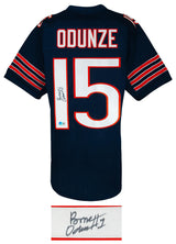 Rome Odunze Signed Navy Custom Football Jersey - (Beckett)