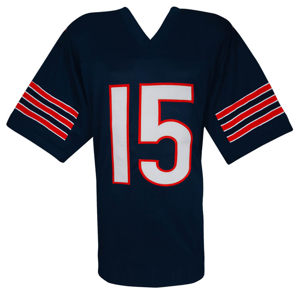 Rome Odunze Signed Navy Custom Football Jersey - (Beckett)