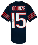 Rome Odunze Signed Navy Custom Football Jersey - (Beckett)